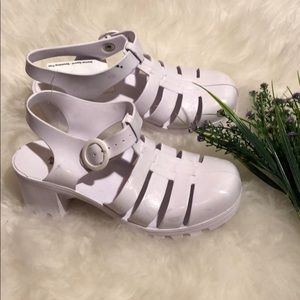 American Apparel Jelly sandal